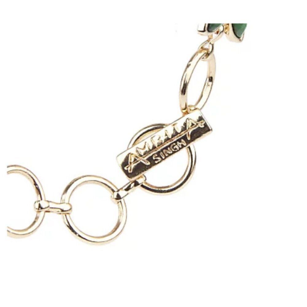 AMRITA SINGH Hamptons Dune Necklace Faceted Boho Bead Drop Statement Jewelry - Picture 6 of 10